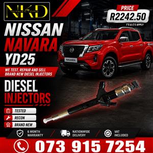 Nissan Navara YD25 Diesel Injectors 