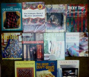 Quilting Books x 11  
