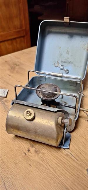 Vintage Optimus No. 11 Swedish Petrol Camp Stove with Original Case