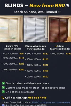 Blinds Sale