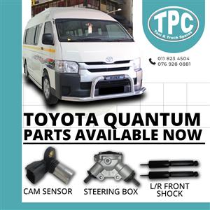 Toyota Quantum Parts Available