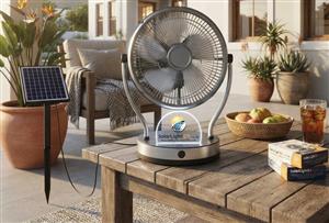 Stay Cool Anywhere: MultiFunctional Solar Fans South Africa