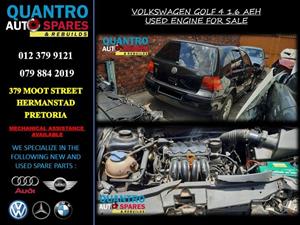 Volkswagen Golf 4 1.6 AEH Used Engine 