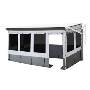 Sprite caravan side awning in yellow