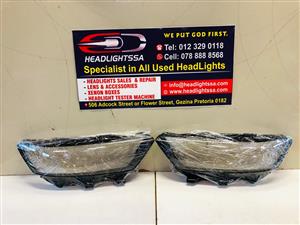 VW T-Roc left and right side headlight replacement lens (2018)