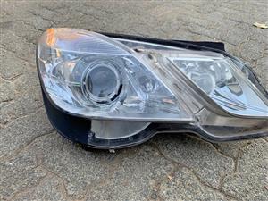 Mercedes Benz w212 preface headlight for sale in good condition second hand original 