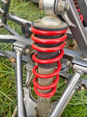 Honda TRX 300 front shock. Meyerton bike scrapyard new and secondhand spares and accessories.