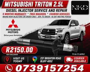 Mitsubshi_Trition_2.5L_Diesel_Injectors_On_Recondition
