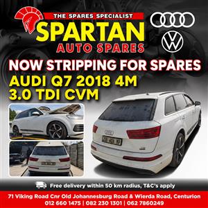 Now stripping for spares  Audi q7 2018 4m 3.0 tdi cvm 