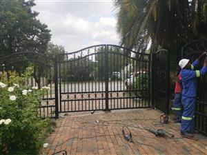 Wrought iron gate 