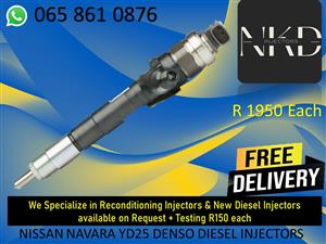 NISSAN NAVARA YD25 DIESEL INJECTORS FOR SALE ON EXCHANGE 