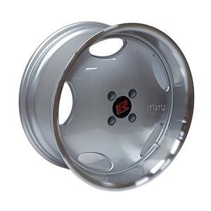 15″ GR15006 5/114 Silver Machine Lip Alloy Wheels