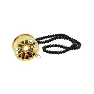 Hockenheim Wheel with Hanging Pendant (Gold)