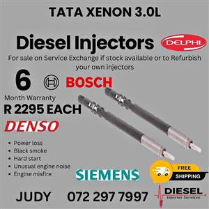 Tata Xenon 3.0L Diesel Injector for sale on service exchange or to recon