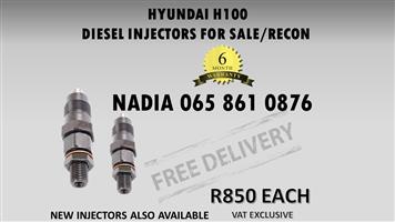 HYUNDAI H100 DIESEL INJECTORS FOR SALE  - RECONDITIONED