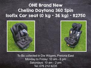 chelino daytona isofix car seat