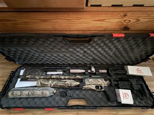 Kral Arms Jumbo Dazzle 5.5mm - Camo with scope 13k air gun