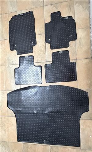 Lexus RX 500h / RX 350h / RX 350 BOOXE Premium Rubber Mat Set