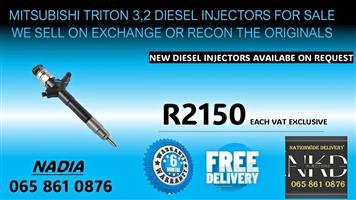 NKD DIESEL INJECTORS FOR SALE FOR MITSUBISHI TRITON 3.2