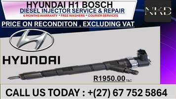 Hyundai H1 Bosch Diesel Injectors on Repair