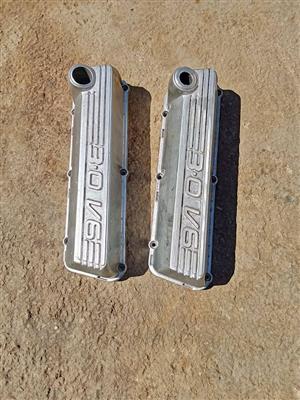 Ford V6 aluminium tapped covers