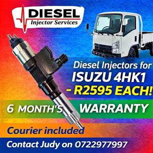 Isuzu 4HK1 Diesel Injectors for sale