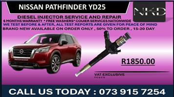 Nissan Pathfinder yd25 Diesel Injectors 