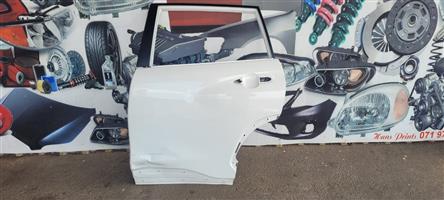 2025 TOYOTA COROLLA CROSS LEFT REAR DOOR SHELL FOR SALE.