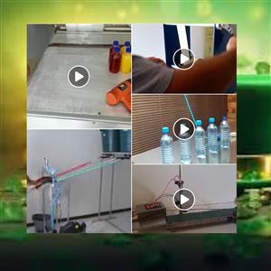 “Complete juice bottling plant, 200L mixer, filling, capping, compressor, labell