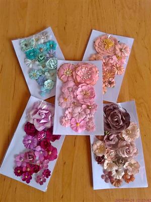  Beautiful Handmade Flower Embellishments for Sale 