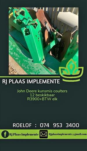John deere Kunsmis Coulters