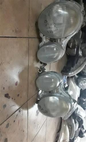 Mercedes Benz E230 headlights