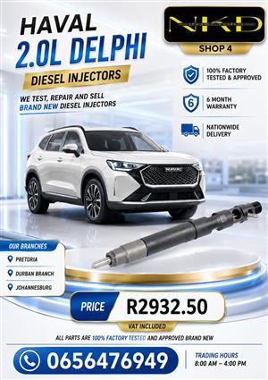 Haval_2L_Delphi_Diesel_Injectors_Recon_KZN
