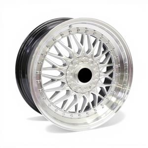 17″ 1022 4/100 & 4/114 Silver Machine Lip Alloy Wheels