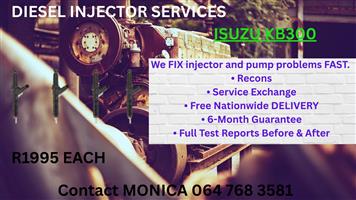 ISUZU KB300 Reliable Diesel Injector Supply Across South Africa