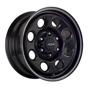 17″ A-Line Soft8 6/139 CB93.1 Satin black Alloy Wheels