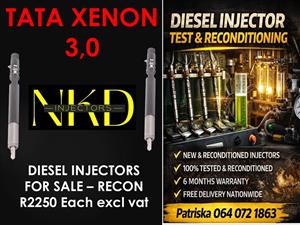 DIESEL INJECTORS DEALS AVAILABLE FOR TATA XENON 3.0 FOR SALE ON RECON 