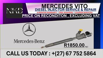 Mercedes Vito Diesel Injectors on Repair