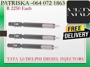 TATA 3.0 DELPHI DIESEL INJECTORS FOR SALE