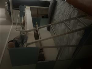 Children s Moki bunk bed with two draws underneath 