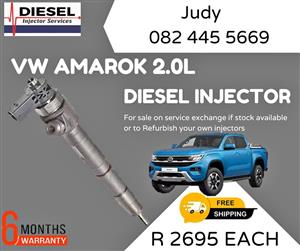 VW Amarok 2.0L Diesel Injectors for sale 
