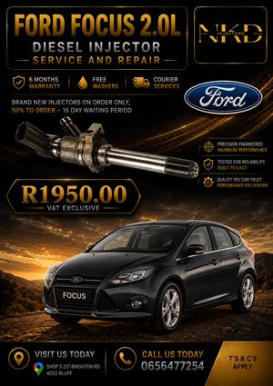 Service_Your_Ford_Focus_2L_Diesel Injectors