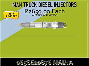 MAN INJECTORS FOR SALE OR RECON