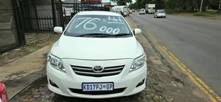 TOYOTA COROLLA 140I FOR SALE