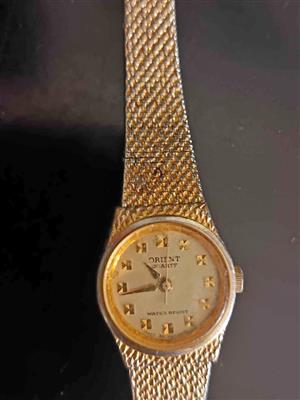 Orient vintage watch 1970 ladies watch