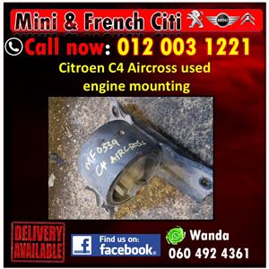 Citroen C4 Used engine mounting for sale