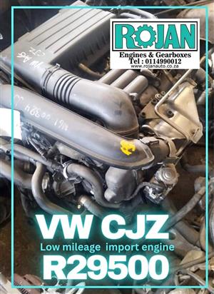 VOLKSWAGEN CJZ ENGINE ON SPECIAL!