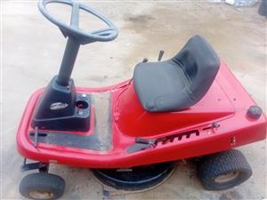 Rideon lawnmower