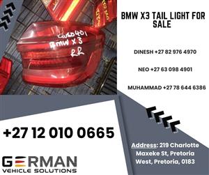 bmw x3 tail light for sale