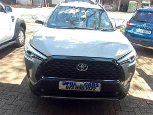 2024 TOYOTA COROLLA CROSS 1.8 XS AUTOMATIC PETROL 31.000KM SILVER COLOUR LEATHER SEATS CODE2 REVERSE